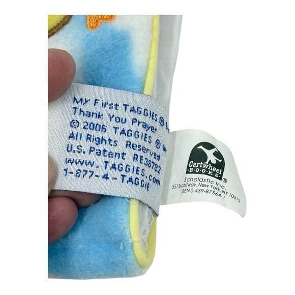 My First Taggies Thank You Prayer Soft Baby Book Crinkly Tags Fuzzy - Picture 5 of 7